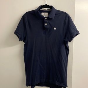 Mens Navy Abercrombie polo